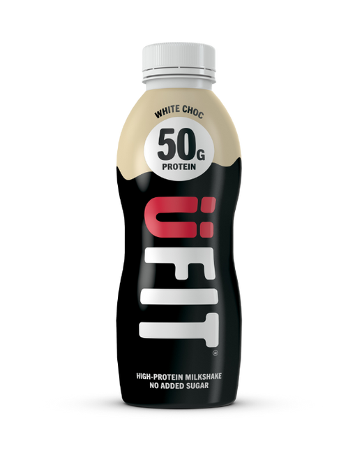WHITE CHOCOLATE 50G PROTEIN MILKSHAKE - 8x500ML