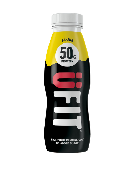 BANANA 50G PROTEIN MILKSHAKE - 8x500ML