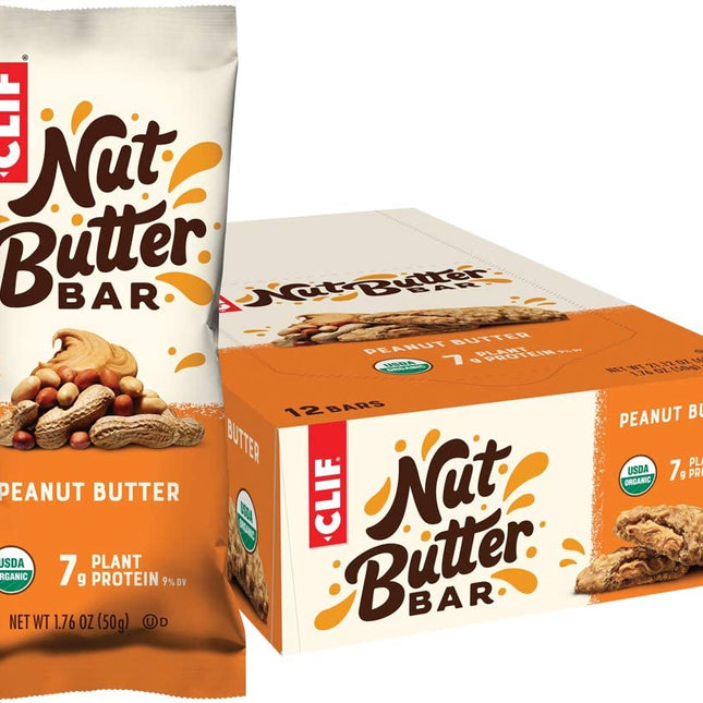 Clif "Nut Butter" Peanut Butter Energy bar 50g  - Case of 12