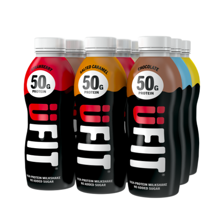 50G PROTEIN MILKSHAKE VARIETY PACK - 9x500ML