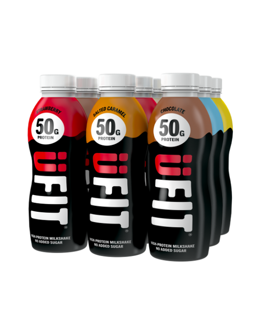 50G PROTEIN MILKSHAKE VARIETY PACK - 9x500ML