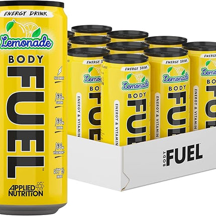 Applied Nutrition Body Fuel Energy Can 12x330ml Lemonade