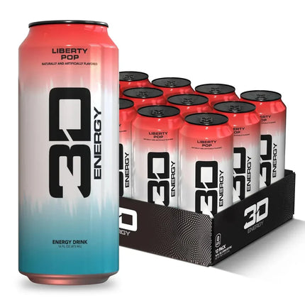 3D Energy Drink 12x473ml 12x473ml Liberty Pop
