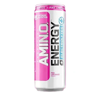 Optimum Nutrition Essential Amino Energy + Electrolytes 24x250ml Pink Lemonade
