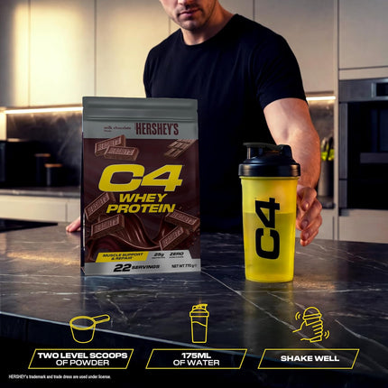 Cellucor C4 Whey Protein 770g Hershey's Milk Chocolate