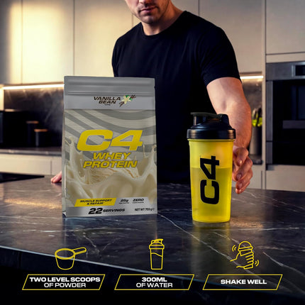 Cellucor C4 Whey Protein 759g Vanilla Bean