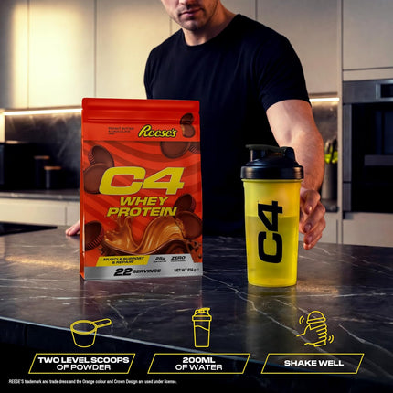 Cellucor C4 Whey Protein 814g Reese's Peanut Butter Cup