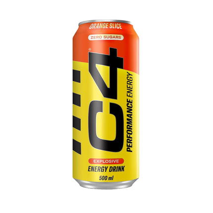 Cellucor C4 Performance Energy Carbonated RTD 12x500ml Orange Slice