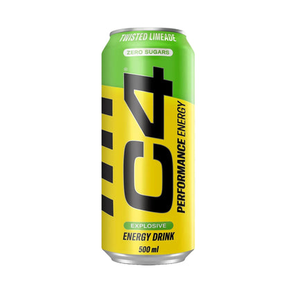 Cellucor C4 Performance Energy Carbonated RTD 12x500ml Twisted Limeade