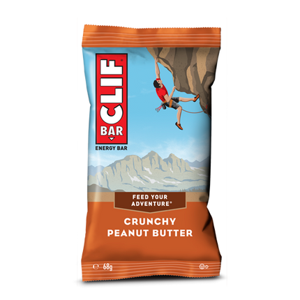 Clif Crunchy Peanut Butter Energy Bar 68g - Case of 12