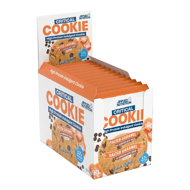 Applied Nutrition Critical Cookie 12x73g Salted Caramel & Choc Chip