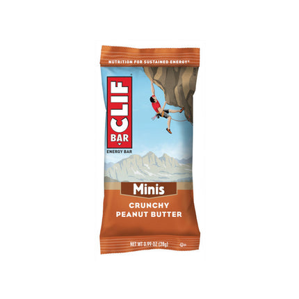 Clif Bar Minis Crunchy Peanut Butter Flavour 28g - Case of 10