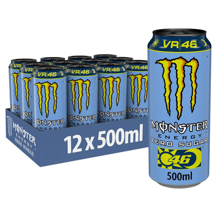 Monster Energy Zero Sugar 12x500ml Rossi