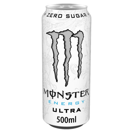 Monster Energy Zero Sugar 12x500ml Ultra White