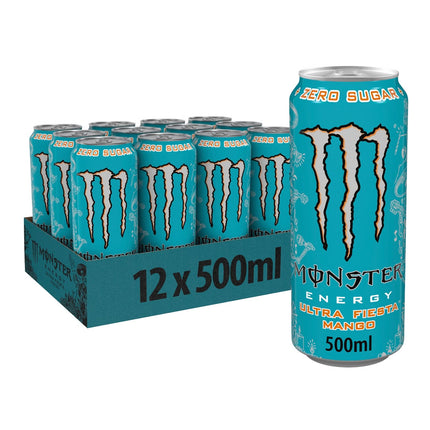 Monster Energy Zero Sugar 12x500ml Ultra Fiesta