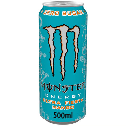 Monster Energy Zero Sugar 12x500ml Ultra Fiesta