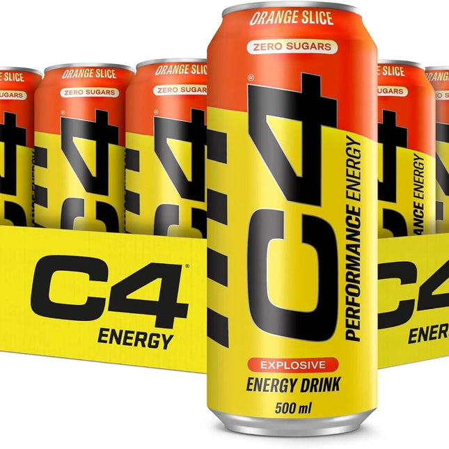 Cellucor C4 Performance Energy Carbonated RTD 12x500ml Orange Slice