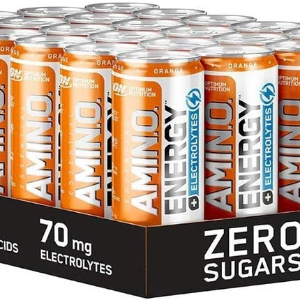 Optimum Nutrition Amino Energy + Electrolyte RTD 24x250ml Orange
